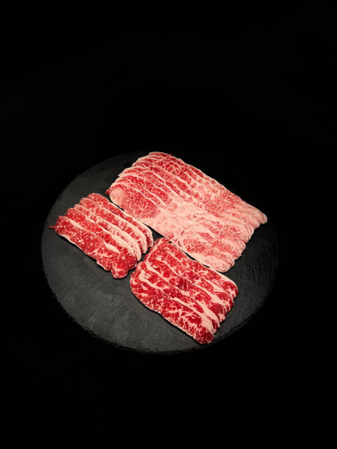 Lotte L'Grow Wagyu Karubi Plate Sliced