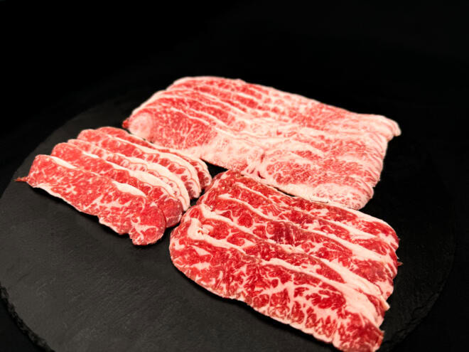 Lotte L'Grow Wagyu Karubi Plate Sliced - Image 2