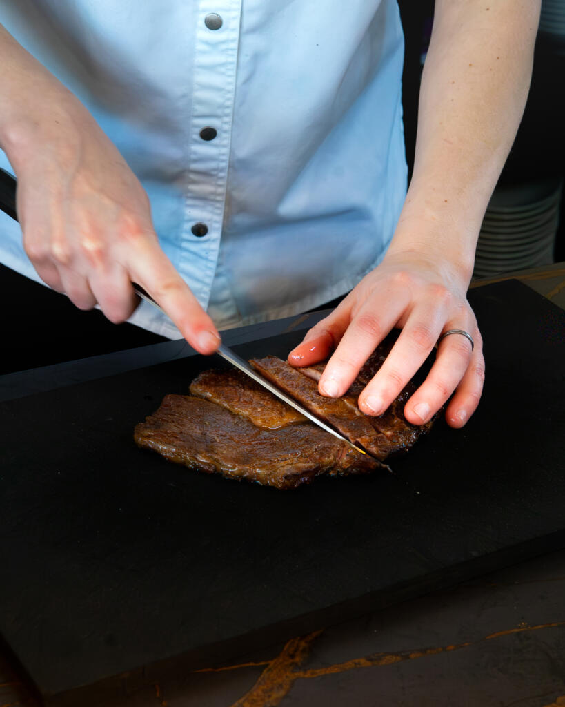 DSC9901 A5 Kagoshima Scotch Fillet with Shiitake Puree & Poached Maitake 14 DSC9901