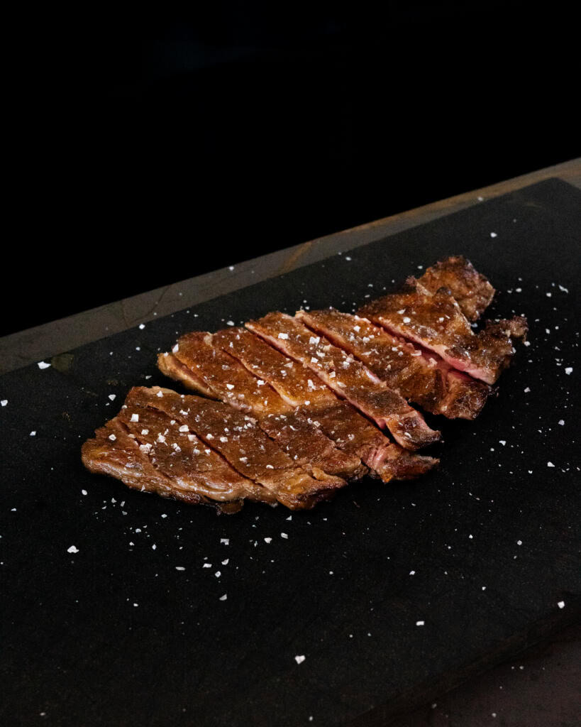 DSC9932 A5 Kagoshima Scotch Fillet with Shiitake Puree & Poached Maitake 16 _DSC9932